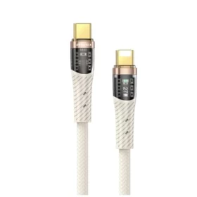 Awei CL-229i Type-C to Lightning Fast Charging Data Cable – Off White