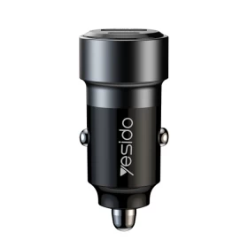 Y54 60W Fast Charging Car Charger with TC to IP Cable