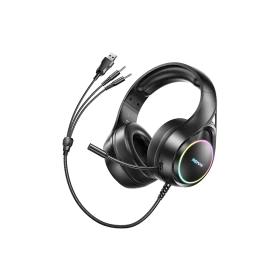 RM-708 Corded Lighted Music Talking Headset
