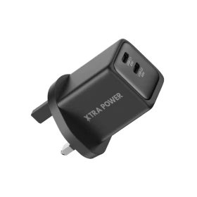 Extra Power 48W Fast Wall Charger with Dual USB-C Ports