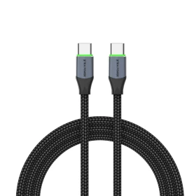 Extra Power USB-C to USB-C 60W Braided Charging & Data Cable - 1m