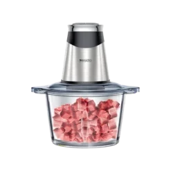 YESIDO EC28 Electric Food Chopper 400W 2L Glass Bowl – Silver