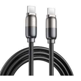 REMAX Capsule Series RC-C037 30W Zinc Alloy Dual-Color USB-C to USB-C Fast Charging Data Cable