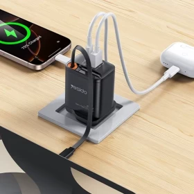 Yesido GaN YC145 40W Fast Charger with Telescopic Type-C Cable