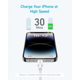 Anker USB-C to Lightning Cable 6ft – Braided