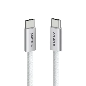 Anker Zolo 240W USB-C to USB-C Cable 3ft (0.9m) – White