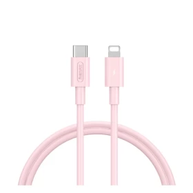 Remax RC-175i USB-C to Lightning Cable – 20W, 1m, Pink