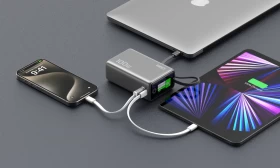NEO Power Bank 25000mAh with Type-C Cable, 100W, TFT Dynamic LED Power Display