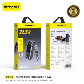 AWEI PA-99 Power Bank 10000mAh 22.5W